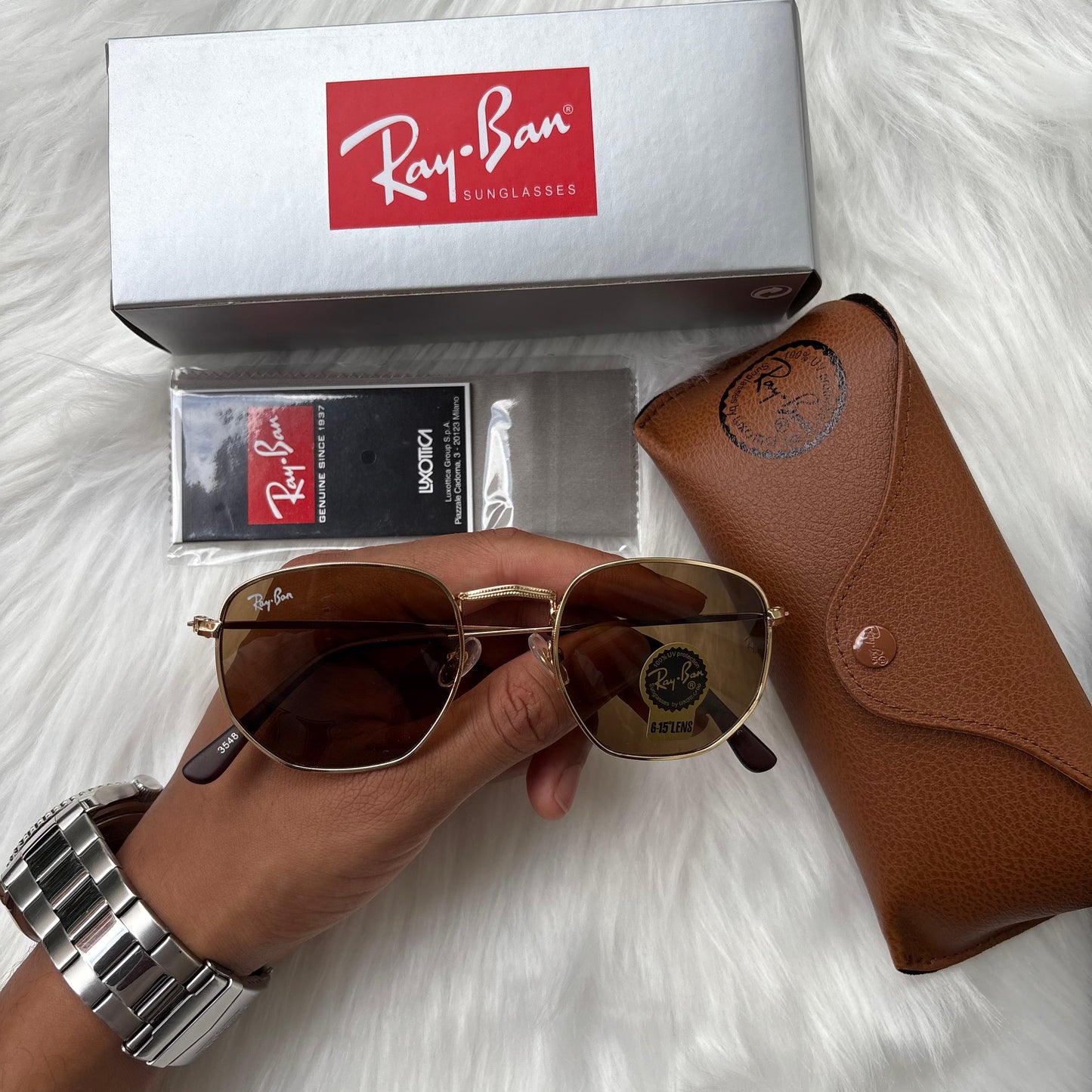 Lentes De Sol Hexagonales RB®