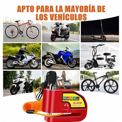 🚨Candado De Disco Con Alarma🚨
